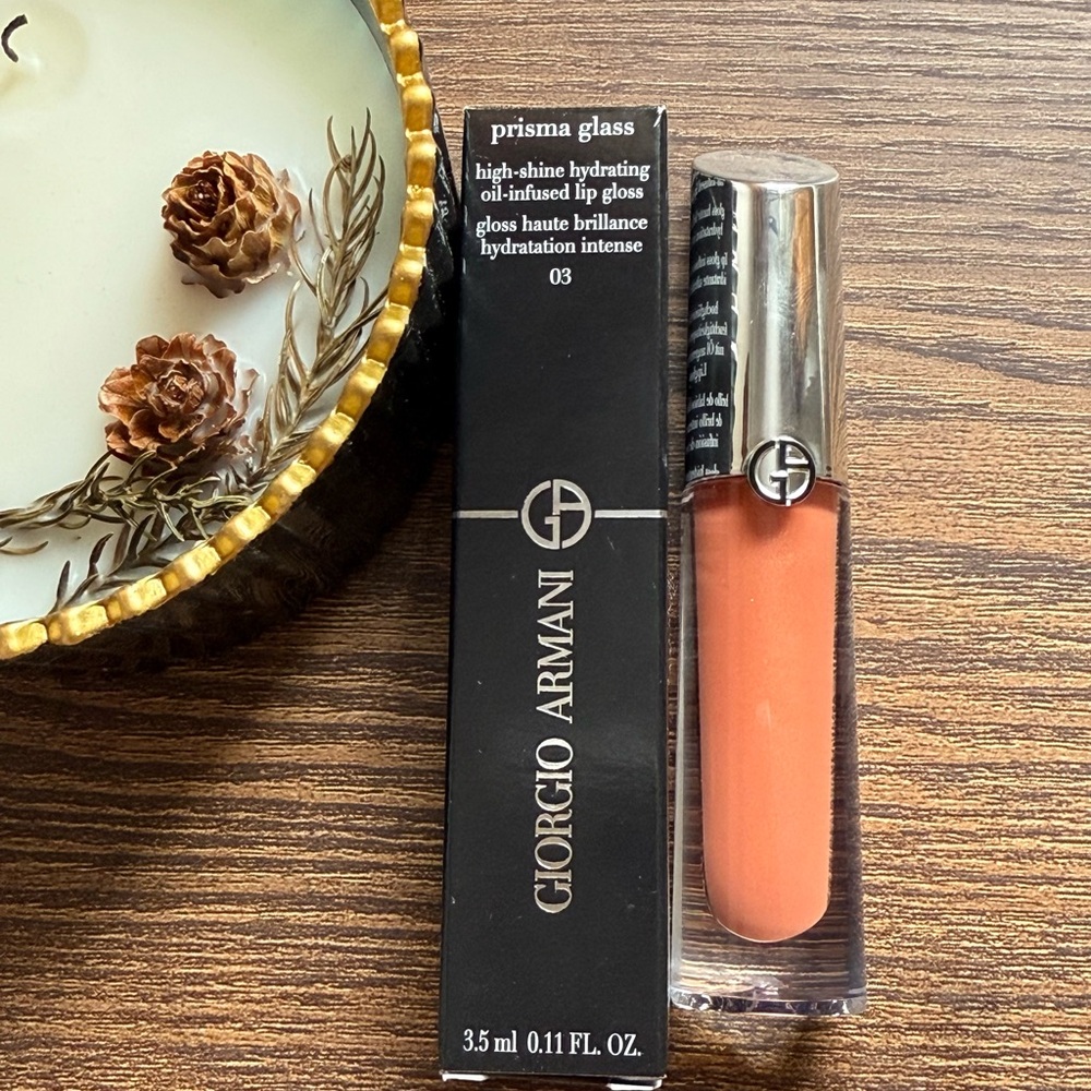 Giorgio Armani Prisma Glass Lip Gloss - Coral